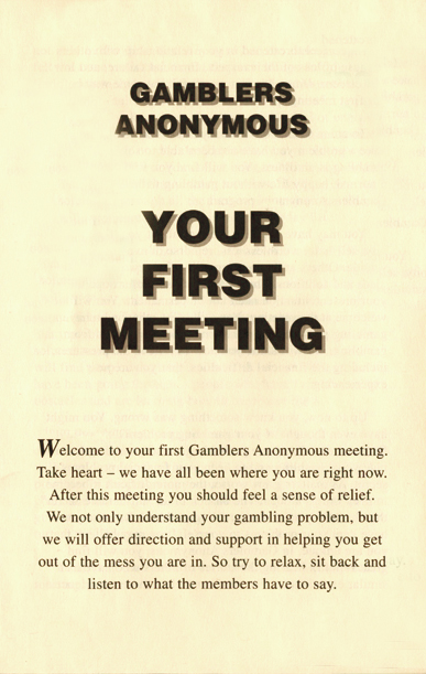 Gambling Anonymous Meetings New Orleans